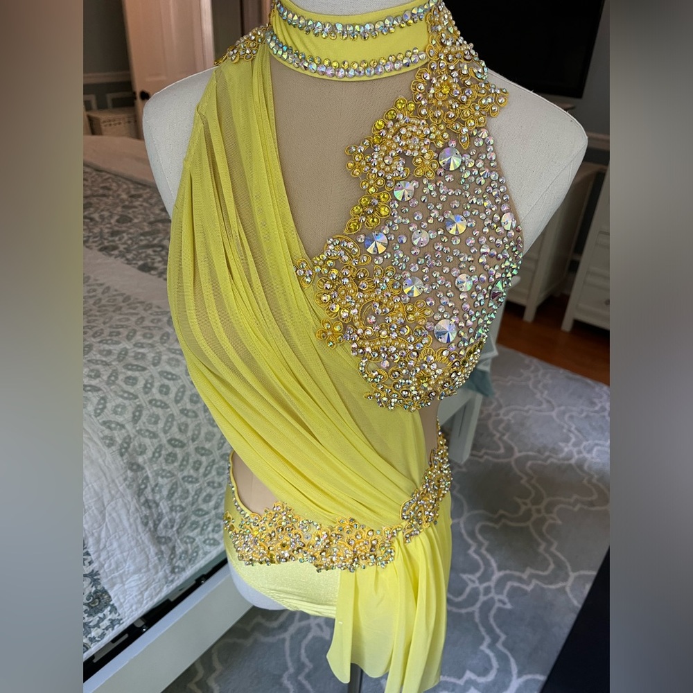 Costume - Custom Made Lyrical / Contemporary Dance - EXTREMELY RARE to find NEW! - Picture 7 of 13